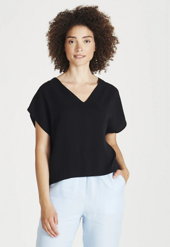 Givn Tencel Top "Ruby" - schwarz