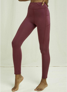 Yoga Pocket Leggings - bordeaux