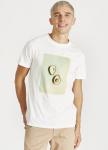 Givn T-Shirt "Colby Avocado" - weiß