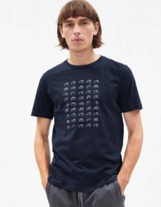 T-Shirt "Jaames 45 Bikes" - dunkelblau