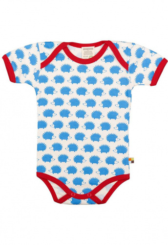 Short Sleeved Body "Hedgehog" - sky
