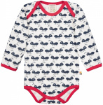 Langarm-Body "Ameise" - navy