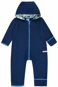 Fleece-Overall - ultramarin