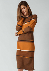 Kleid "Durne" - roasted brown