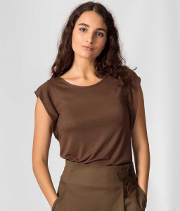 Top "Maidalena" - desert brown