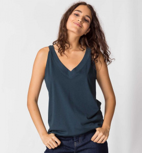 Top "Hogeitahamar" - navy