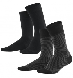 Men's Socks, 2pack - black/anthracite