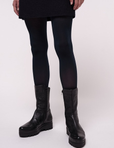 Lanius Tights from recycled nylon - black
