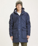 Nordic Legacy Long Quilted Jacket - total eclipse