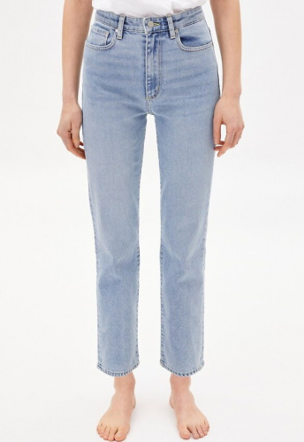 Highwaist-Jeans "Lejaani" (vegan) - easy blue