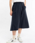 Rotholz Flannel A-Line Skirt - blue