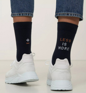 Socken "Boojum" - navy/cinnamon