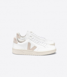 Veja "V-12 Leather" - white sable Veja "V-12 Leather" - white sable
