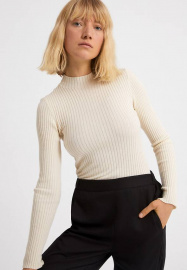 Feinstrickpullover "Alaania" - oatmilk