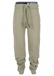 Jogging Pants "Loosig" - laurel oak/raisin