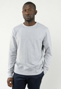 Sweatshirt "Adil" - grau meliert