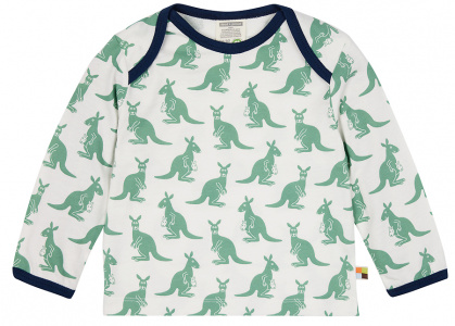 Langarm-Shirt mit Druck - bamboo