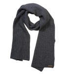 Strickschal (Wolle) - dunkelgrau