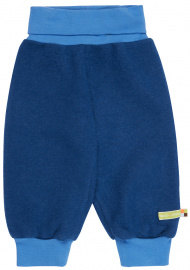 Woolen Fleece Pants - navy