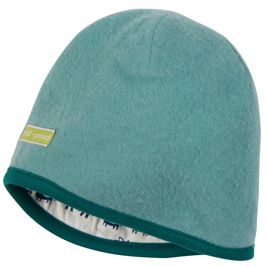 Woolen Fleece reversible Hat - oregano