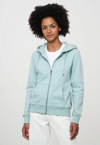 Zip-Hoodie "Dahlia" - peppermint green