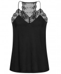 Lanius "Lace Top" - black