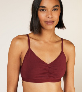 Soft Bra Top - burgundy