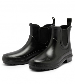 Womens Rubber Boots "Vickie" - black Womens Rubber Boots "Vickie" - black