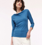 Lanius "Cascade Shirt" (hemp) - mineral blue