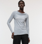 Lanius "Cascade Shirt" - off white/black