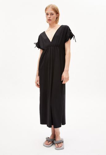 Jerseykleid "Haarper" - schwarz