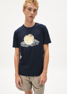 T-Shirt "Jaames Sundown" - dunkelblau