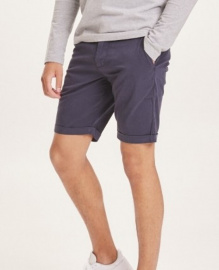 Chino Shorts "Chuck" - total eclipse