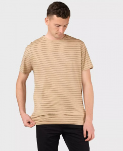 T-Shirt "Tom" - sand/navy