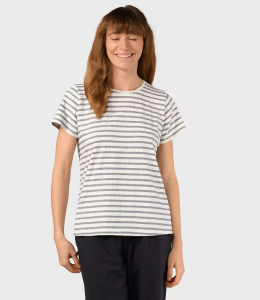 Tee "Emily" - cream/ocean