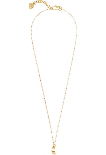 Leaf Necklace - messing