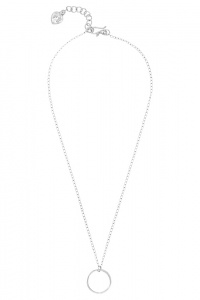 Circle Necklace - silver