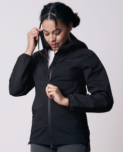 Bleed "Sympatex Rainshell Jacke Damen" - schwarz