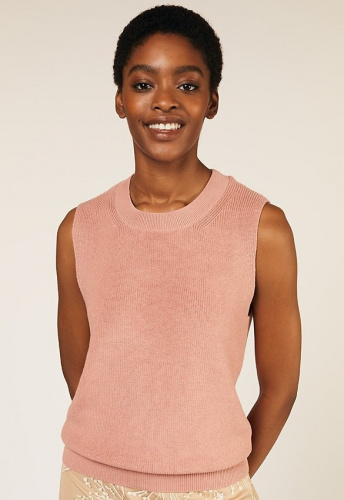 Lucinda Knitted Vest - pink Lucinda Knitted Vest - pink