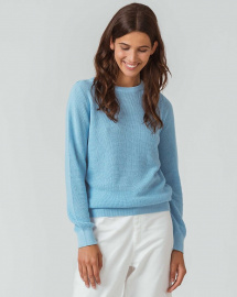 Strickpullover "Iradi" - pale blue