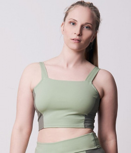 Bleed "Sporty Top" - green/grey