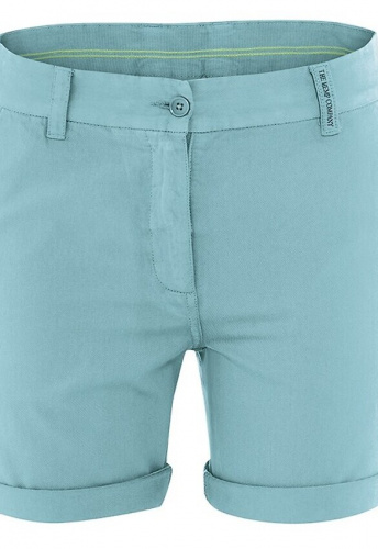 Shorts "Jane" (Hanf) - turquoise