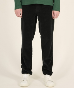 Regular Corduroy Pant - black