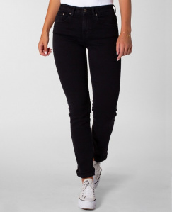Kuyichi Jeans "Sara Straight Black Rinse" (vegan)