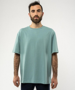 Schweres T-Shirt "Bhajan" - turquoise