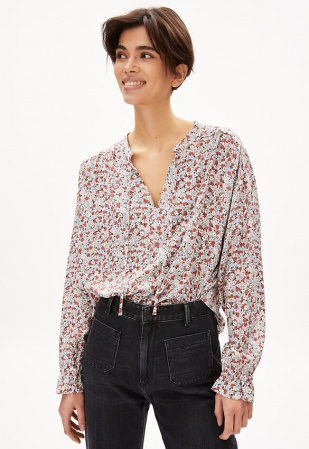 Bluse "Ilicaa Boheme" - oatmilk