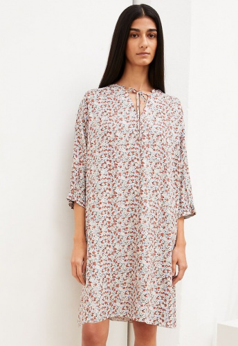 Webkleid "Maaren Boheme" - oatmilk