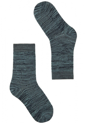 Socken "Brambles" - smoke blue
