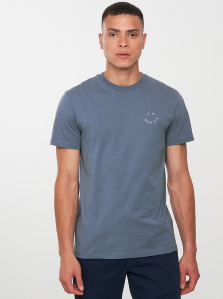 T-Shirt "Agave Smiley" - denim blue