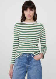 Longsleeve "Lovage Stripes" - summer sand